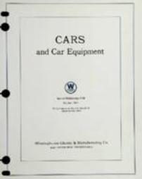 Cars and car equipment. Supplement