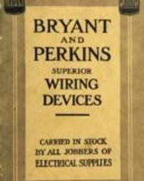 Superior wiring devices; Bryant and Perkins superior wiring devices; Bryant Perkins