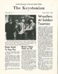The Keystonian Vol. 35, No. 17 Friday Marchy 1, 1968