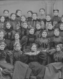 Girls class, 1896