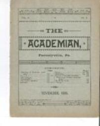 The Academian November 1886 Volume 2 #8