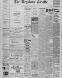 Keystone Gazette 1892-02-11