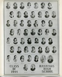 Hastings H.S Seniors, 1944