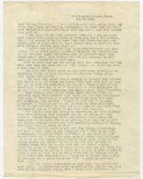 Anna V. Blough letter to Ida and Everett, Dec. 22, 1921