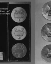 Gold, silver and bronze medals, Carnegie Hero Fund for United States, established April 15, 1904