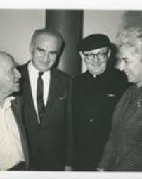Monsignor Charles Owen Rice with David Ben-Gurion Photograph 