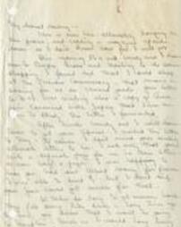 Letter from Bobby Johnston to Warren [Letter 116]