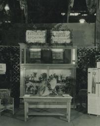 1927 Philadelphia Flower Show. Florist's Exhibit with Refrigerators