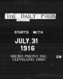 St. Marys Daily Press 1916-1917
