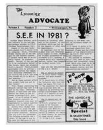 Lycoming Advocate 1981-02-10