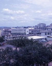 Accra skyline view