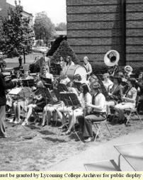 Concert Band Performs, Commencement 1974