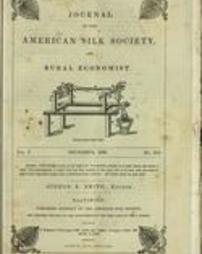 Journal of the American Silk Society and Rural Economist, December 1839