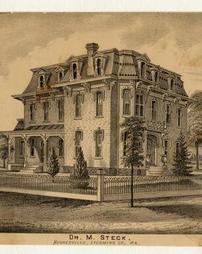 Residence of Dr. M. Steck, Hughesville, Lycoming County, PA