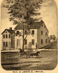 Residence of John C. Irvin, Main Street, Jersey Shore