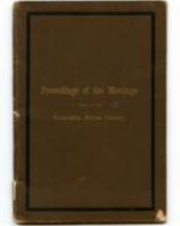 Cemetery Book, 1866