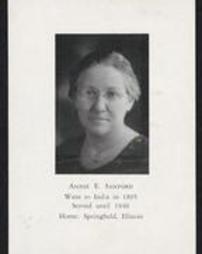 Anne E. Sanford Portrait - clipping