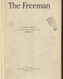 The freeman, Volume 1, 1920-03-17 to 1920-09-08