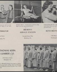 1956 Whitehall High School Yearbook - Page 207