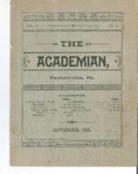 The Academian September 1886 Volume 2 #6