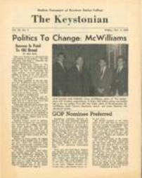 The Keystonian Vol. 36, No. 7 Friday Nov. 8, 1968