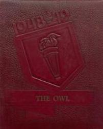 Owl, Standard Evening High School, Reading, PA (1949)