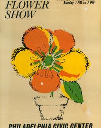 1966 Philadelphia Flower Show. Poster