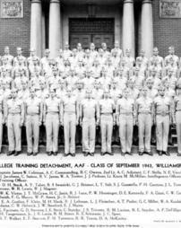 331st College Training Detachment AAF, Class of 1943