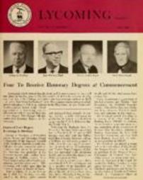 Newsletter from Lycoming College, May 1967