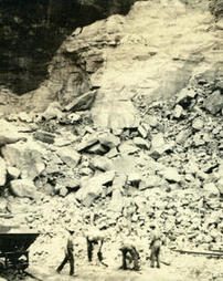 Limestone quarry, A. H. Burkholder