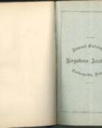 Keystone Academy Annual Catalogue 1876-1877