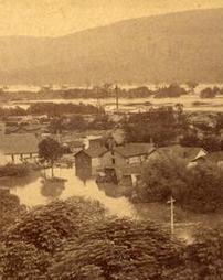 View of Beaver Mill carrying away, June 1, 1889