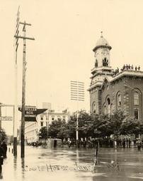 West Third Street from Court Street, June 1, 1889