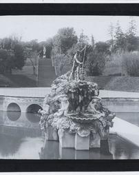 Italy. Florence. Giardino Boboli. Fountain of Neptune