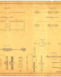 Schuylkill Navigation System Collection Item Mechanical Drawings M-3