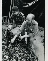 1985 Philadelphia Flower Show. Rob Montgomery and Bruce Rawlings