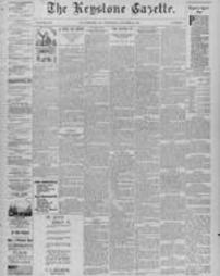 Keystone Gazette 1891-10-29