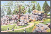 Adams County, Gettysburg, Pa., Battlefield Areas, Scene at Devil's Den