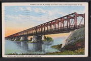 Lancaster County, Columbia, Pa., Pennsylvania R.R. Bridge, 6,000 Feet Long, over Susquehanna River