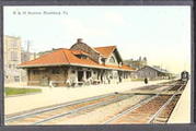 Allegheny County, Braddock, Pa., B. & O. Station