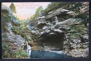 Lackawanna County, Scranton, Pa., Nay Aug Park, Gorge Below the Falls