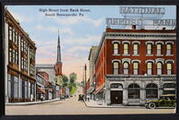 Fayette County, Brownsville, Pa., Street Views, High Street from Bank Street
