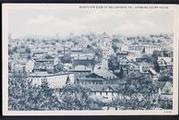 Centre County, Bellefonte, Pa., Bird's Eye View, Showing Court House