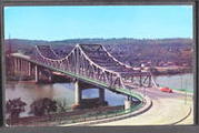 Allegheny County, McKeesport, Pa., Panoramic Views: Glassport-Dravosburg Bridge Spanning the Monongahela River