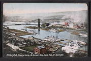 Allegheny County, Pittsburgh, Pa., Panoramic Views: Pittsburgh Harbor-The Point and Three Rivers from Mt. Washington