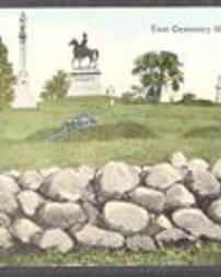 Adams County, Gettysburg, Pa., Miscellaneous Battlefield Views, East Cemetery Hill