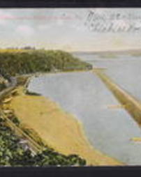 Lancaster County, Columbia, Pa., R.R. Tunnel and Susquehanna River