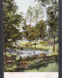 Philadelphia County, Philadelphia, Pa., Fairmount Park: River Views, Miscellaneous, A Scene in the Park