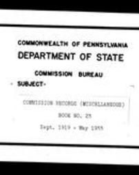 Miscellaneous Commission Records (Roll 3752, Part 1)