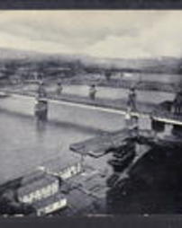 Allegheny County, Pittsburgh, Pa., Bridges: Bridges between Pittsburg and Allegheny over Allegheny River